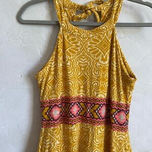 Prana Skye Maxi Dress in Marigold